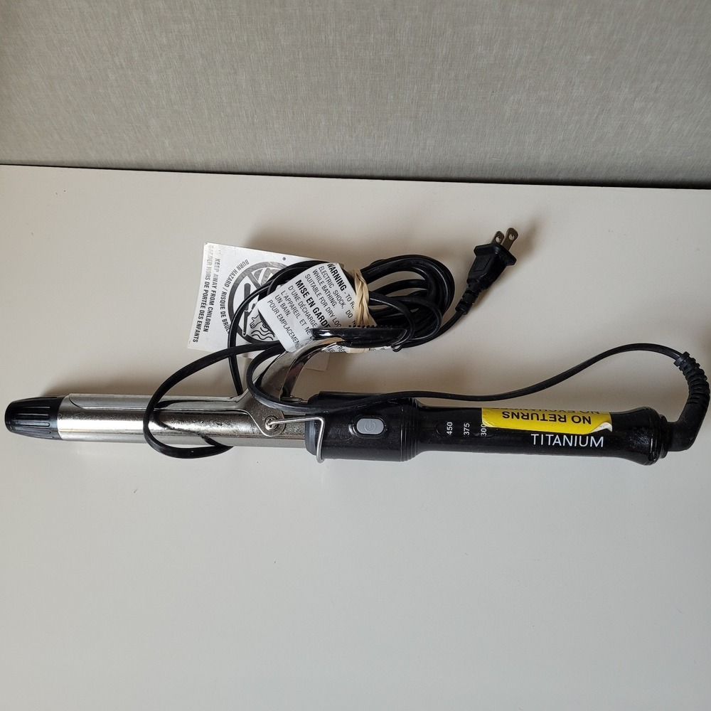 BaBylissPRO Nano‎ Titanium 1" Professional Spring Curling Iron